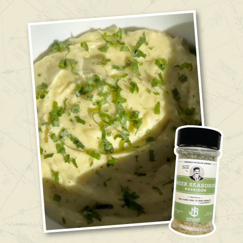 006: Garlic Mashed Potatoes with Poseidon Greek Seasoning