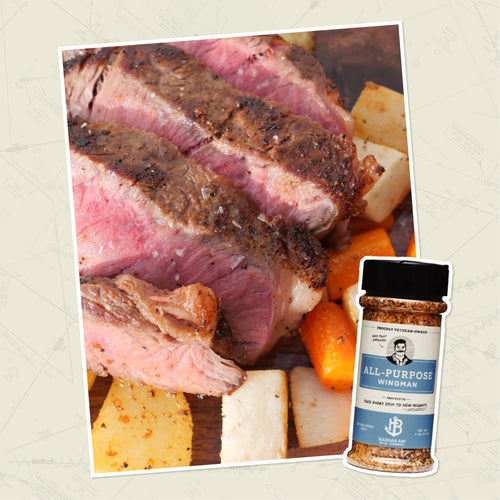 001: Simple Steak with Roasted Potatoes & Veggies